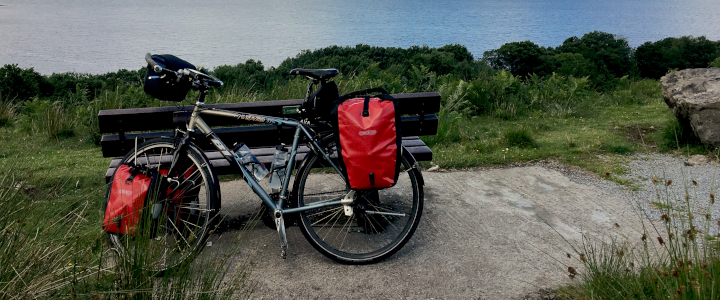 op de fiets met vakantie