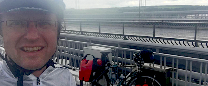 op de fiets met vakantie